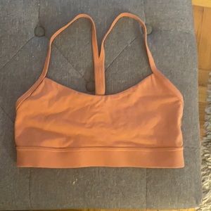 Peach Lululemon Sports Bra